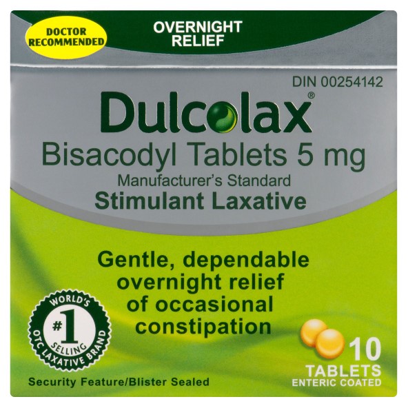 DULCOLAX 5 MG TABLETS – Supply Beaver