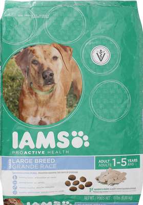 IAMS LARGE BREED DOG FOOD