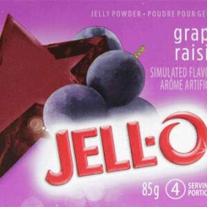 JELLO PWDR GRAPE