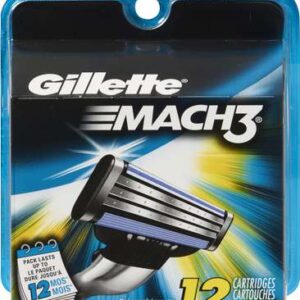 GILLETTE MACH3 CARTRIDGES 12 CT