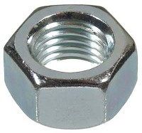 HEX NUT ZINC 3/8IN 16TPI
