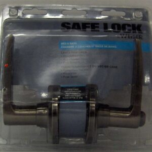 WINSTON KEYED DOOR LEVER NICKEL