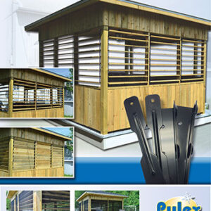 DECK SUNBLIND SYSTEM BLACK