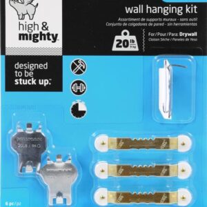 TOOL-FREE WALL HANGER 20-LB 6 PIECE