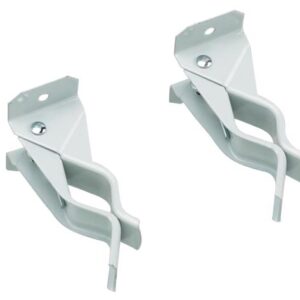 SPRING CLIPS WHITE 7/8-IN