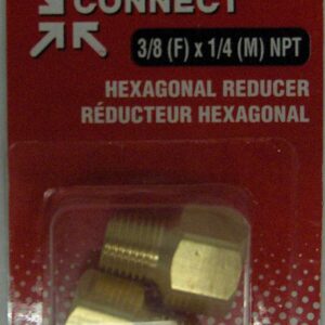 HEXAGONAL REDUCER 1/4MPT X 3/8FPT