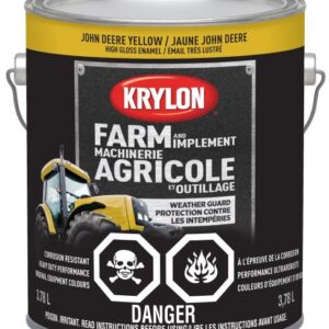 RUST PAINT JOHN DEERE YELLOW 3.78-L