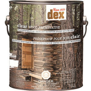 WOOD PRESERVATIVE CLEAR 3.78-L
