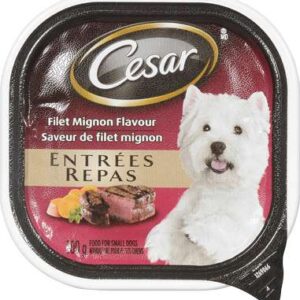 Cesar Filet Mignon Wet Dog Food 100g tray