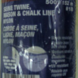 MASON LINE #18 TWISTED YELLOW 500FT