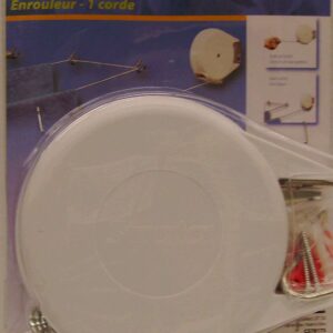 RETRACTABLE CLOTHESLINE REEL 50-FT