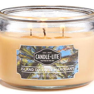 CANDLE ISLAND COCONUT MAHOGANY 10OZ