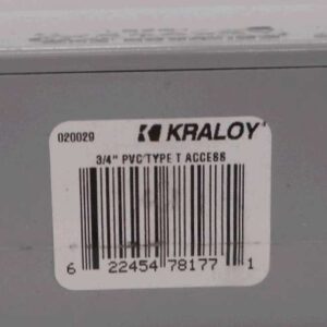 PVC T ACCESS FITTING 3/4-IN