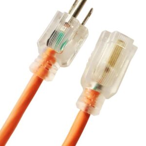 OUTDOOR CORD ORANGE SJTW 16-GA 50FT