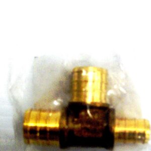 PEX BRASS TEE 3/4 X 1/2 X 3/4-IN