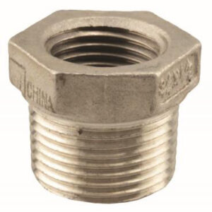 STAINLESS STEEL BUSHING 3/4X1/2-IN