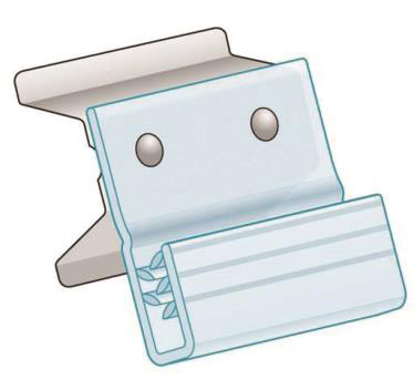 METAL SIGN CLIP GRIP FLUSH