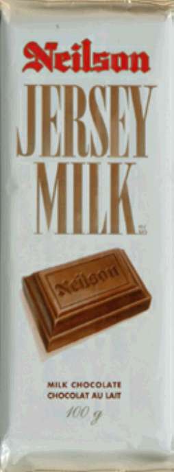 Jersey Milk Chocolate Bars, Neilson