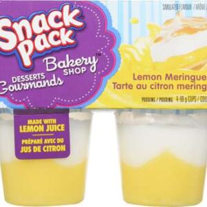 SNACK PACK LEMON MERNGE   4X99GR