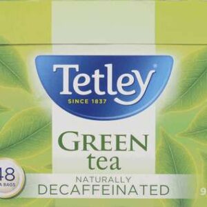 TETLEY TEA GREEN NAT DECF