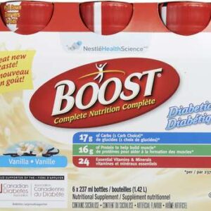BOOST DIABETIC VANILLA    6X237ML