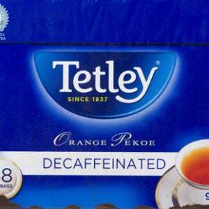 TETLEY TEA ORG PEKOE DECF