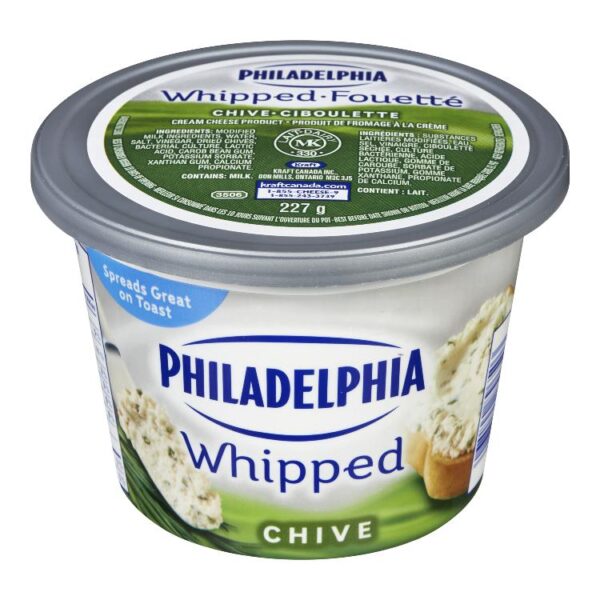 PHILLY WHIP CHIVE CRM CHS