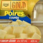 C.GLD PEAR FRT BOWL 107ML