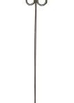DOUBLE SHEPHERD HOOK BLACK 84-IN