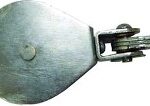 PULLEY BLOCK SWIVEL EYE 3-IN