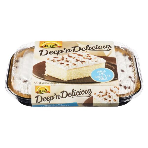 MCCAIN VANILLA CAKE       -Z