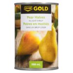 C.GLD BART PEAR HALF LITE SYRUP