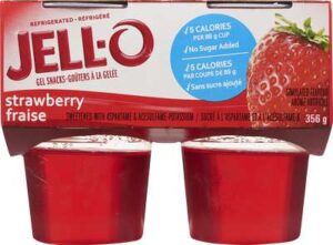 JELLO STRAWBERRY GEL SF