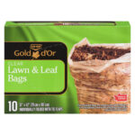 C.GLD CLEAR LAWN/LEAF BAG 31X42