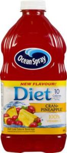 O/SPRAY CRAN/PNAPPLE DIET