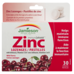 JAMIESON ZINC   LOZ WILD  CHERRY