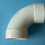 PVC ELBOW 90 DEGREE 4-IN