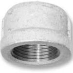 GALVANIZED CAP 1/2-IN