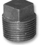 BLACK IRON PLUG 1/2-IN
