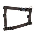 NYLON DOG HARNESS SIZE L CHARCOAL