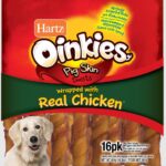 OINKIES PIG SKIN TWIST CHICKEN 16PK