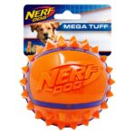 MEGA TUFF SPIKEY BALL DOG TOY 3.5IN