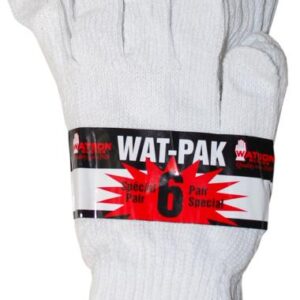 STRING KNIT GLOVE SIZE L 6 PACK