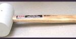 RUBBER MALLET WHITE 32-OZ