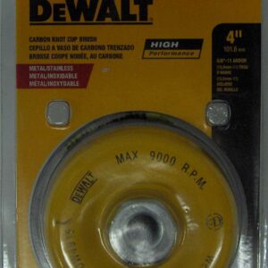 KNOTTED WIRE CUP BRUSH KNOTTED 4-IN