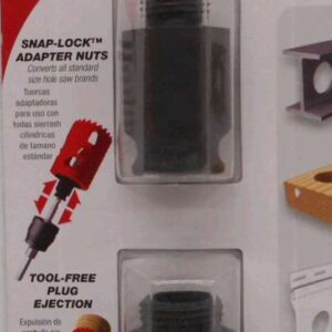 HOLE SAW ADAPTOR NUT 2 PIECE