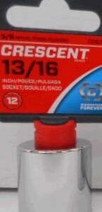 SOCKET 3/8-IN DRIVE 13/16IN