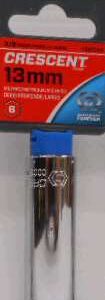 DEEP SOCKET 3/8-IN DRIVE 13-MM