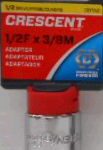 RATCHET ADAPTER 1/2 TO 3/8-IN
