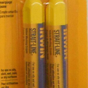 LUMBER CRAYON YELLOW 2 PACK